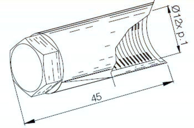 BUZTI PUSH-ROD FOR FLY-WHEEL PULLER