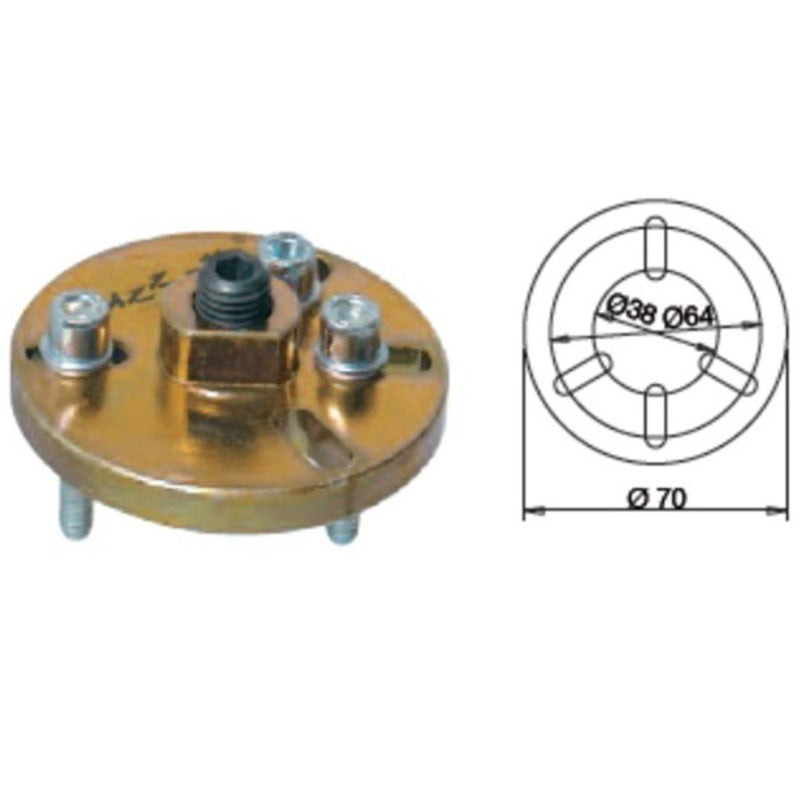 BUZTI FLY-WHEEL PULL M6X1
