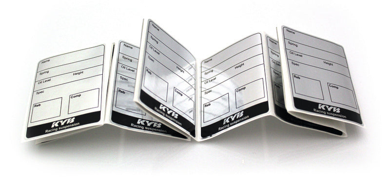 KYB LABELS FOR SERVICE 10PCS
