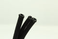 BIHR FUEL HOSES 8X13 BLACK BRAIDED