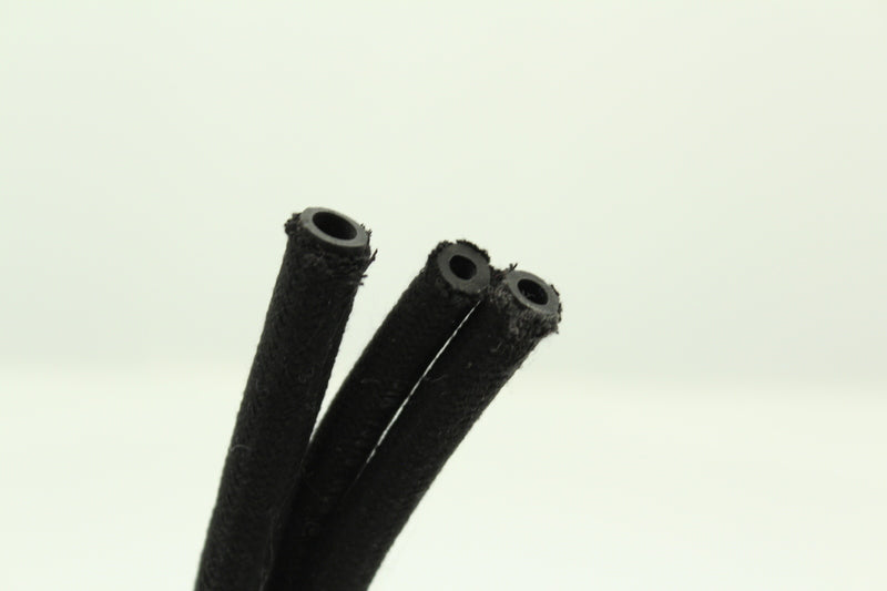 BIHR FUEL HOSES 8X13 BLACK BRAIDED