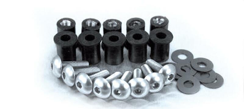 BIHR KIT SCREW Ø5 MM/BLACK