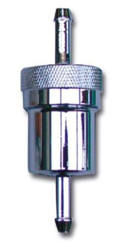 BIHR FUEL FILT CLEAR ANODIZED ALUMINIUM