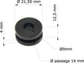 TOURM GROMMETS OEM: 61103-357-000