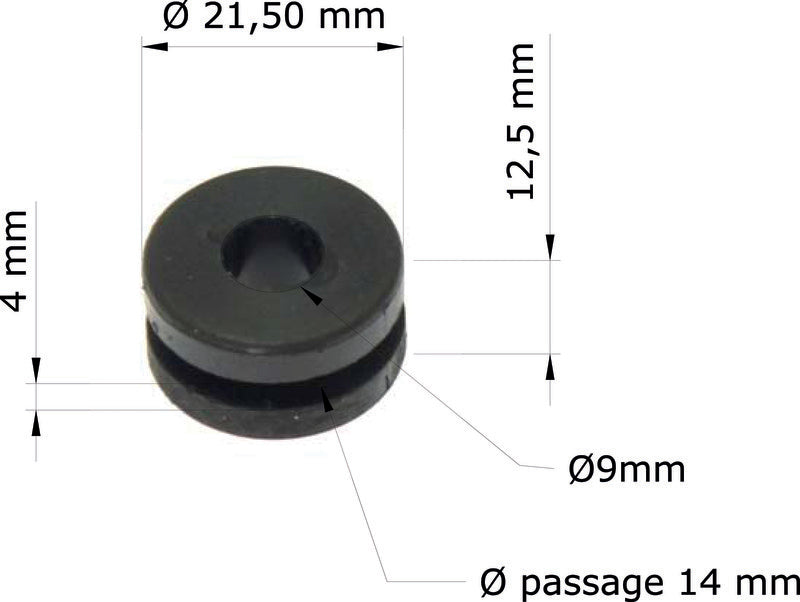 TOURM GROMMETS OEM: 61103-357-000