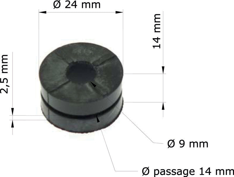 TOURM GROMMETS OEM: 19051-KRN-000