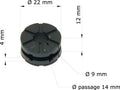 TOURM GROMMETS OEM: 80106-382-770