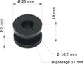 TOURM GROMMETS OEM: 18334-ML3-680