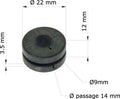 TOURM GROMMETS OEM: 17245-107-010