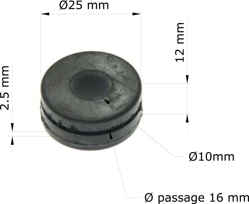 TOURM GROMMETS OEM: 19051-KA4-000