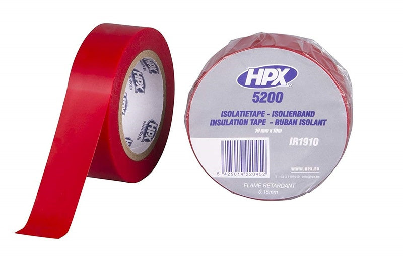 HPX DUCT TAPE 19MM X 10M RED