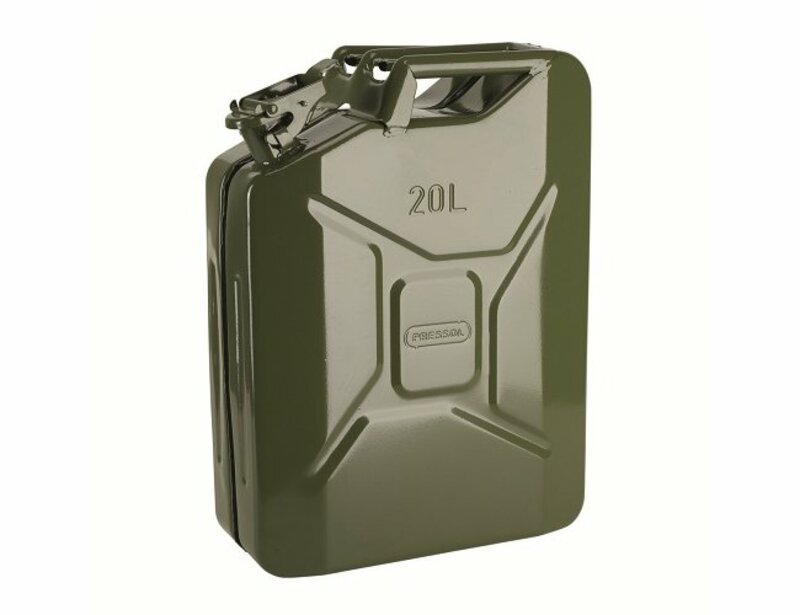 PRESS JERRYCAN METALIC PETROL 20L