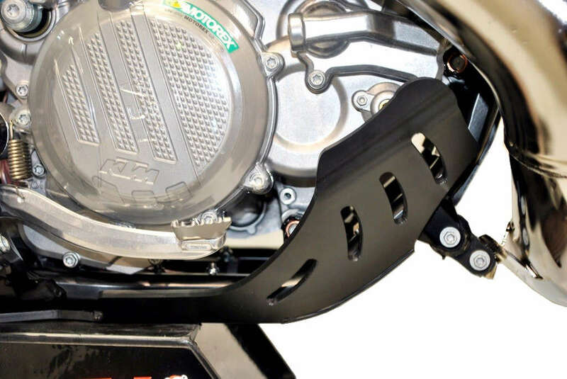 AXP SKID PLATE HDPE 6MM BLK