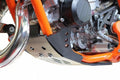 AXP SKID PLATE HDPE 6MM BLK