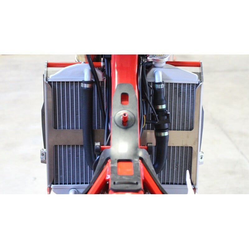 AXP RADIATOR BRACES RED