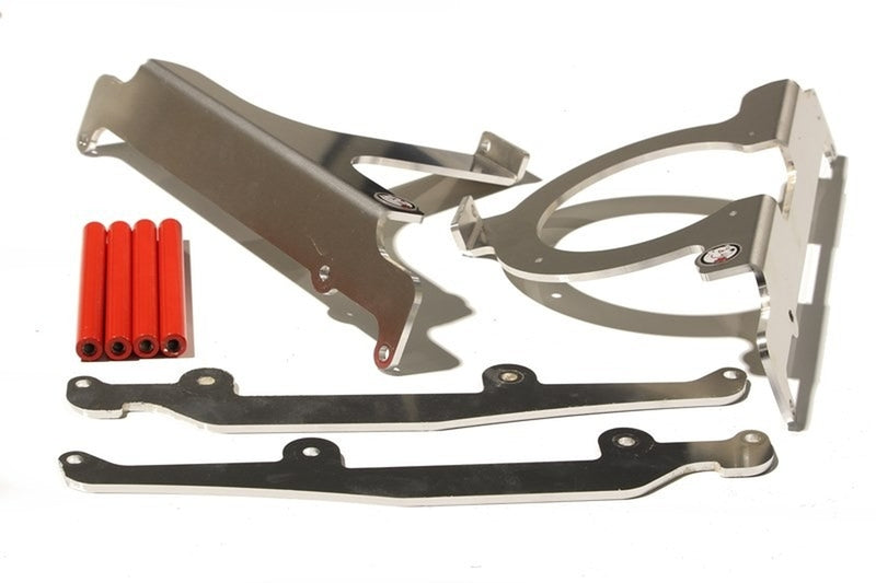 AXP RADIATOR BRACES RED