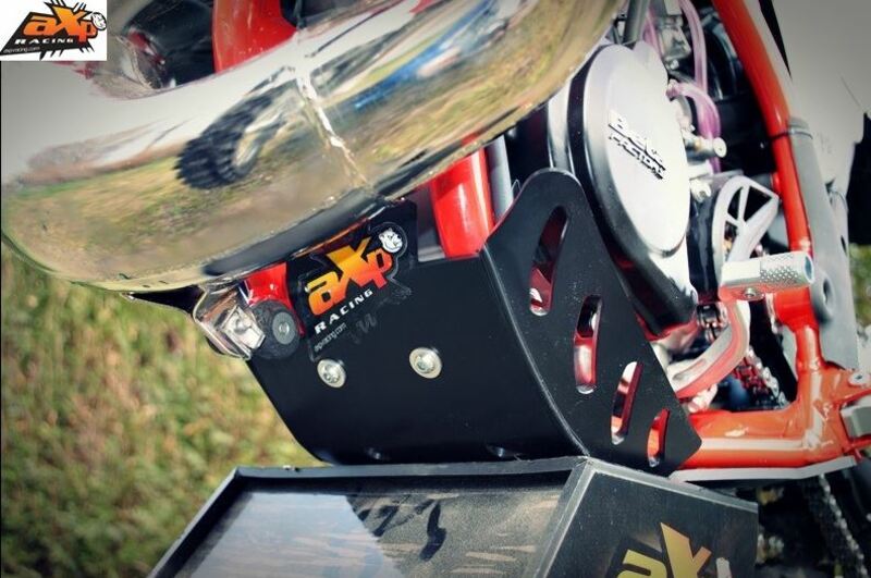 AXP SKID PLATE HDPE 6MM BLK