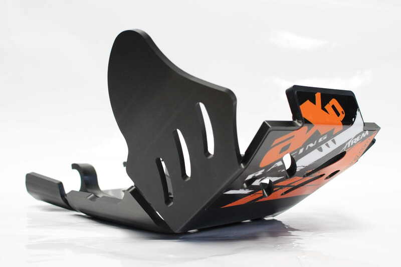 AXP SKID PLATE XTREM HDPE 8MM BLK