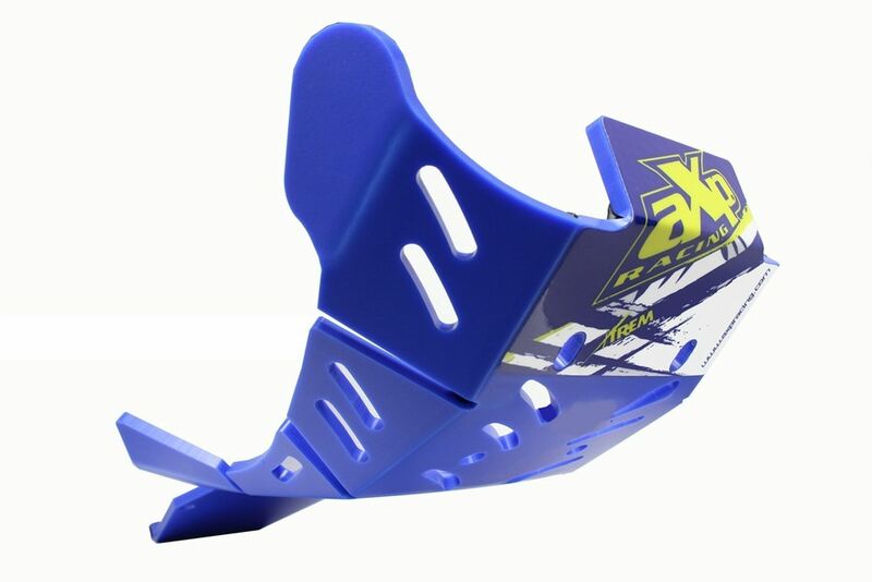 AXP SKID PLATE XTREM HDPE 8MM BLU