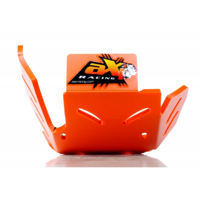 AXP SKID PLATE XTREM HDPE 8MM ORG
