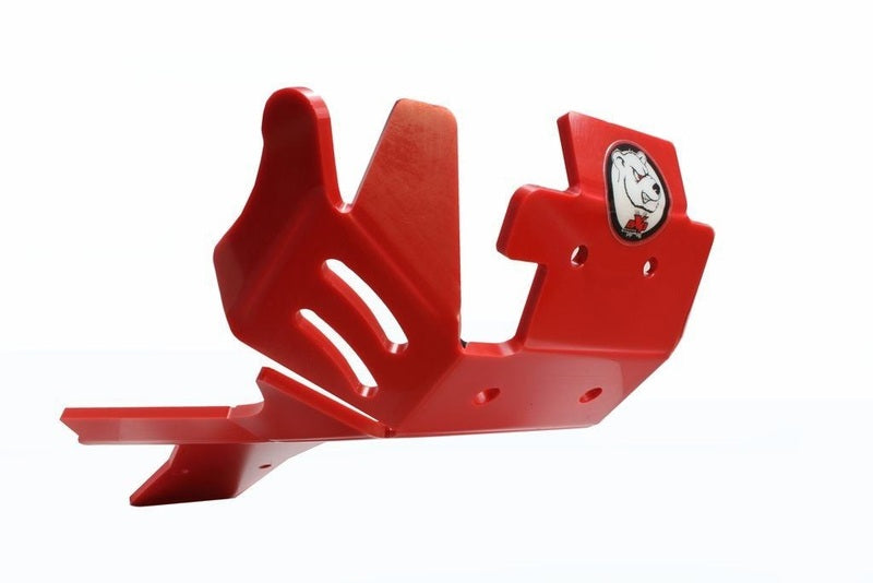 AXP SKID PLATE XTREM HDPE 8MM RED