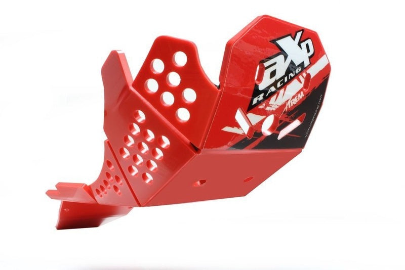 AXP SKID PLATE XTREM HDPE 8MM RED