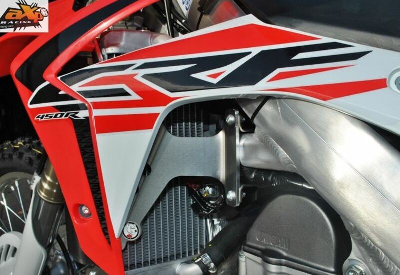 AXP RADIATOR BRACES RED