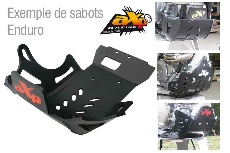 AXP SKID PLATE HDPE 6MM BLK