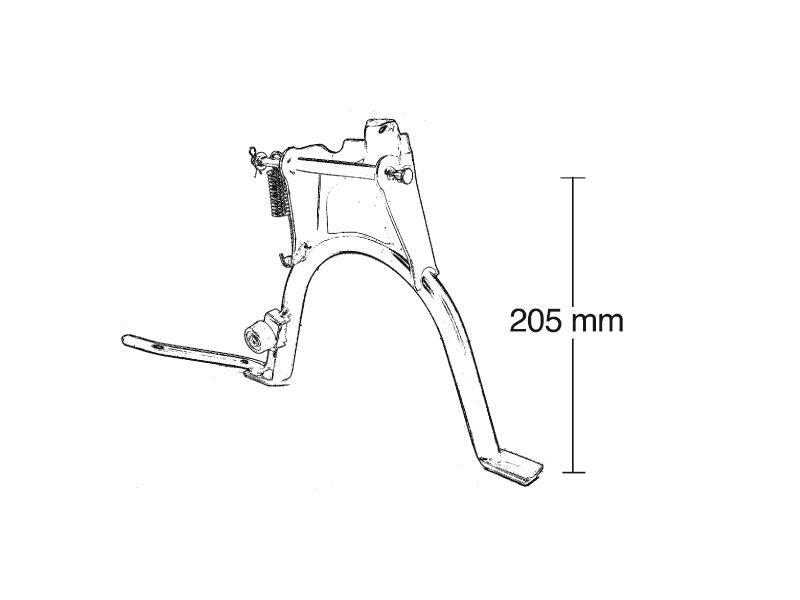 BUZTI BIKE STAND CENTRE STAND BLACK