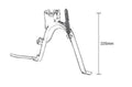 BUZTI BIKE STAND CENTRE STAND BLACK