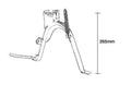 BUZTI BIKE STAND CENTRE STAND BLACK