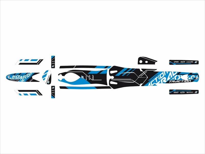 BBIRD DECALS KIT TRIAL TRACTION