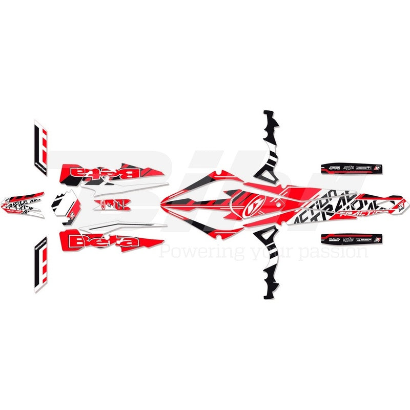 BBIRD DECALS KIT TRIAL TRACTION