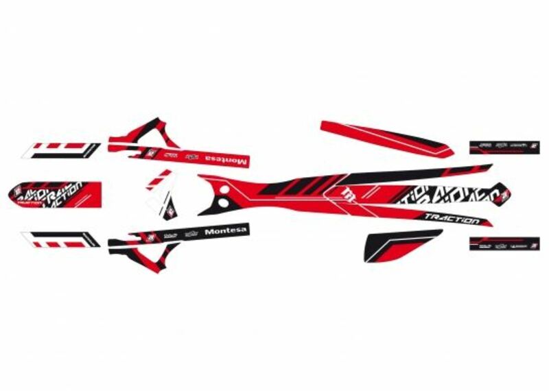BBIRD DECALS KIT TRIAL TRACTION