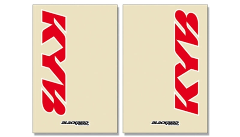 BBIRD DECALS KIT FORK KAYABA CLEAR