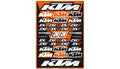BBIRD STICKERS SHEET KTM