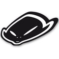 UFO STICKERS ALIEN 50CM
