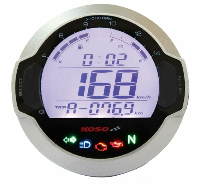 KOSO COUNTER MULTI D64 GP - CHROME