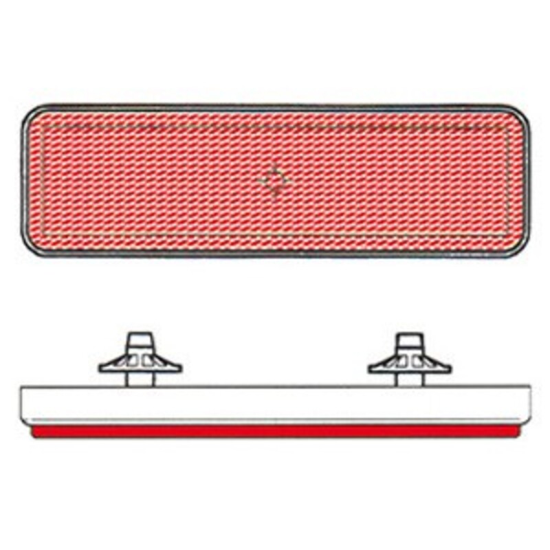 VPART REFLECTOR REAR