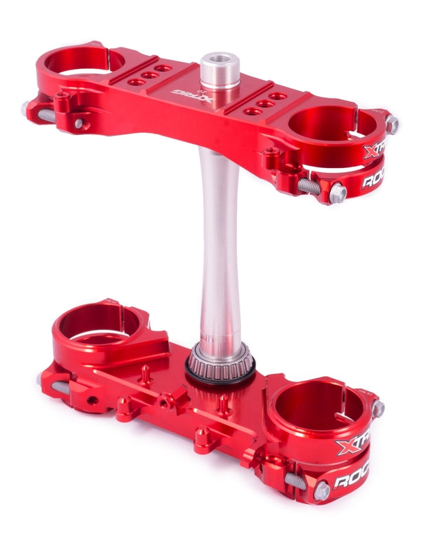 XTRIG TRPL CLAMP ROCS OFFSET 20 RED