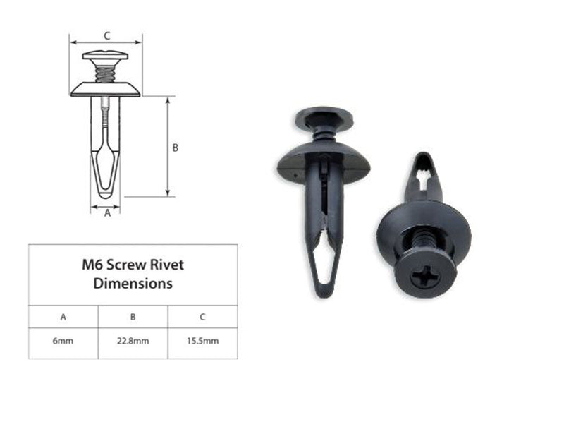 BOLT RIVETS M610PCS