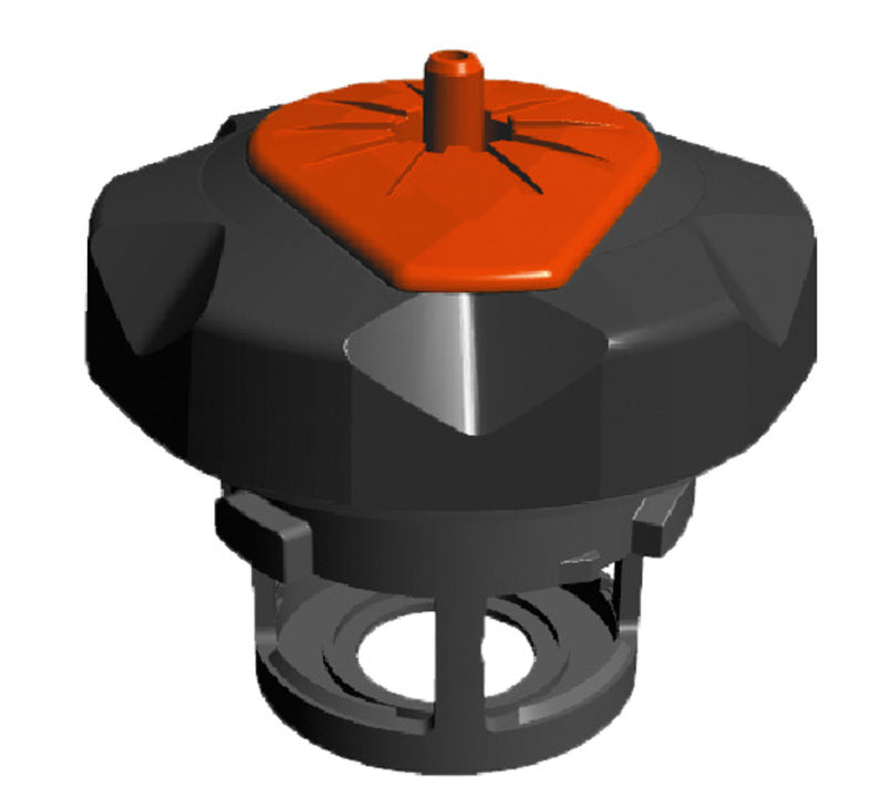 TUFFJ ACCESSORY QUICK CAP BLCK/ORNGE