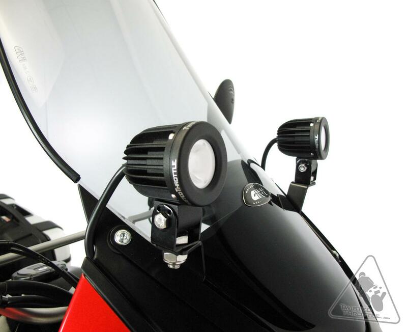 DENAL LGHT MOUNT KAWASAKI KLR650E