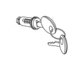 SHAD LOCK SET SH48 -> 59X