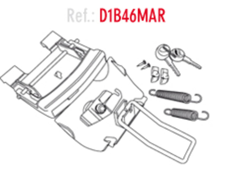 SHAD LOCK SYSTEM SH39 -> 46