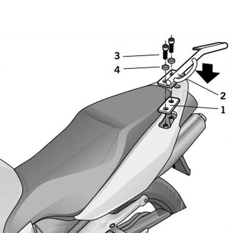 SHAD FITTING KIT TOP MASTER