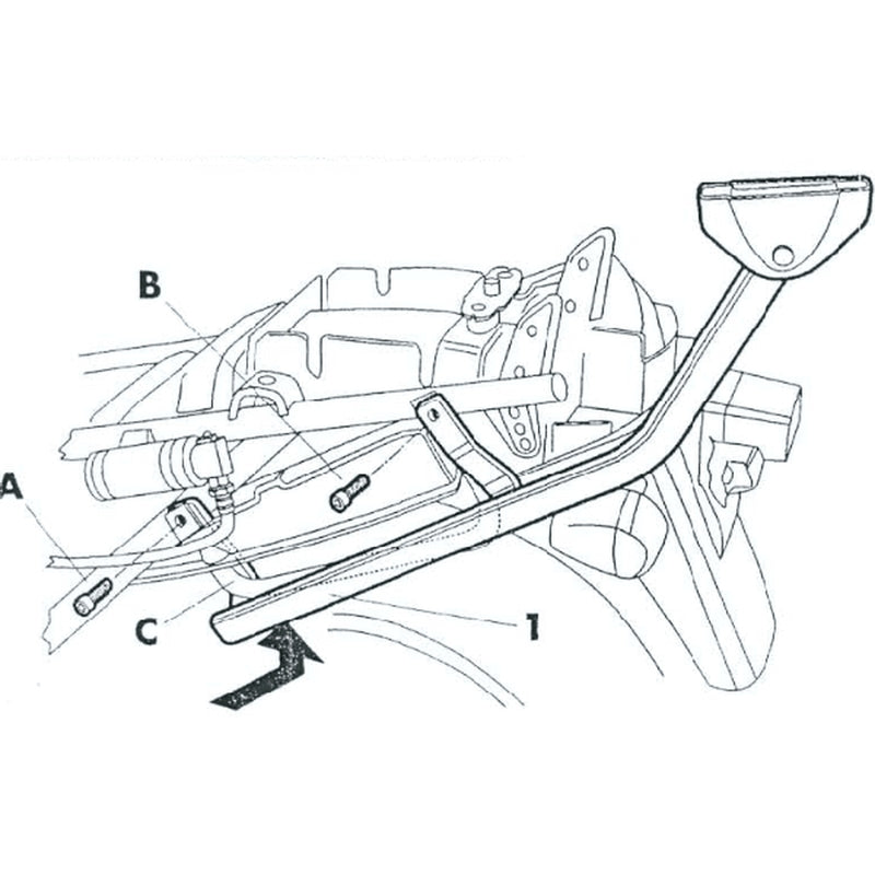 SHAD FITTING KIT TOP MASTER