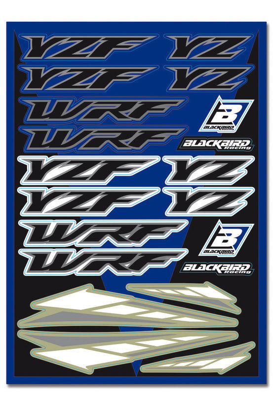 BBIRD STICKERS SHEET YAMAHA