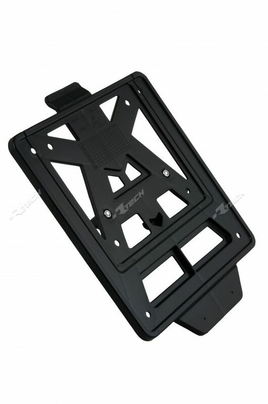 RTECH HOLDER LICENSE PLATE BLACK