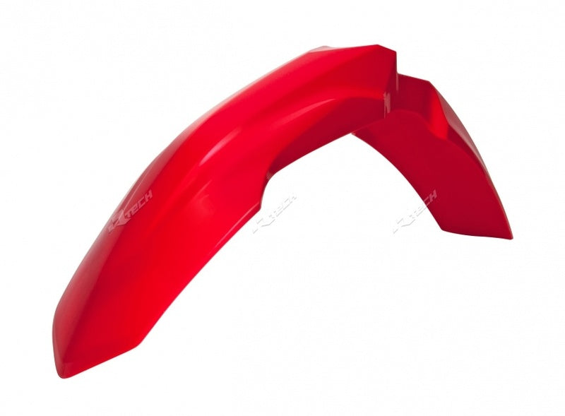 RTECH PLASTIC FRONT FENDER RED